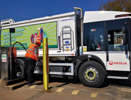 Veolia launches first renewable fuelled fleet