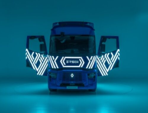 Renault Trucks lights up Europe with Diamond Echo