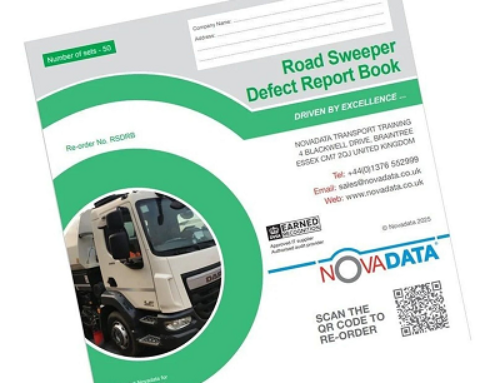 Novadata rolls out defect report book for road sweepers
