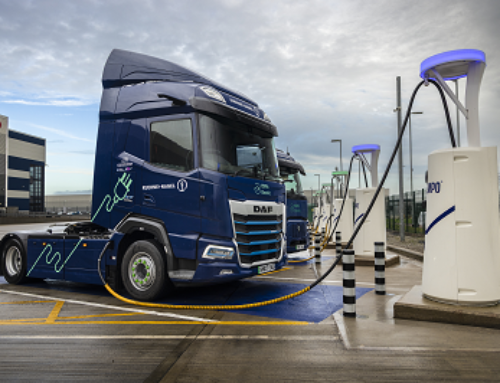 Megawatt-scale electric HGV charging hub launched