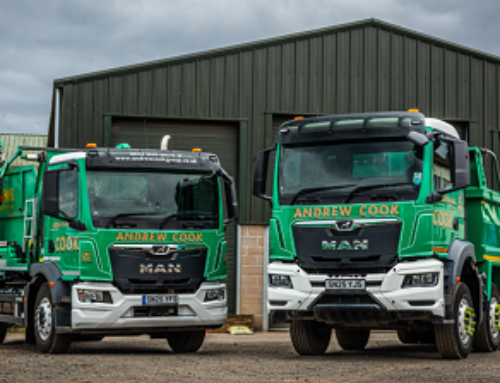 MAN TGM and TGS add value for Andrew Cook Group