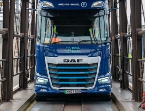 Electric truck makes first international delivery via Eurotunnel