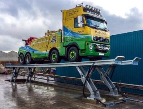 Keeping it clean with Stertil-Koni Washbay Skylift