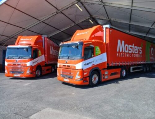 Volvo FM Electrics sweeten Masters Logistical fleet