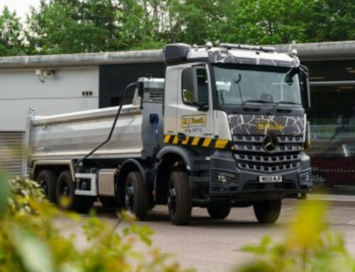 MJ Freeth fleet expands with UK’s first Mercedes-Benz Arocs Extent