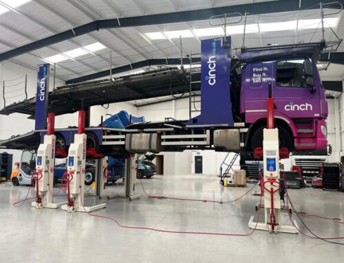Wireless Stertil-Koni lifts for Roger’s Truck Services