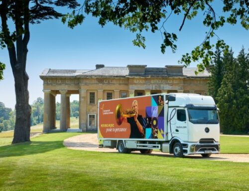 Mercedes-Benz Actros embarks on ‘Road to Joy’ for Bournemouth Symphony Orchestra