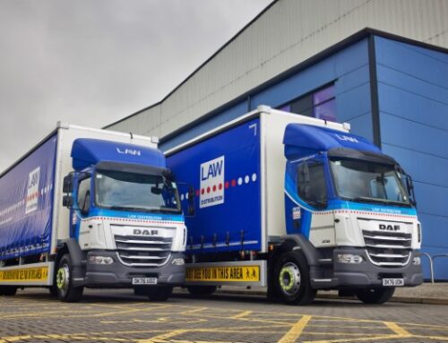 Nine new DAF rigids for Law Distribution